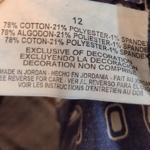 Bandolino Blu Jeans Arianna Bootcut Women's Comfy Casual Retro Denim Size 12 - Picture 10 of 14